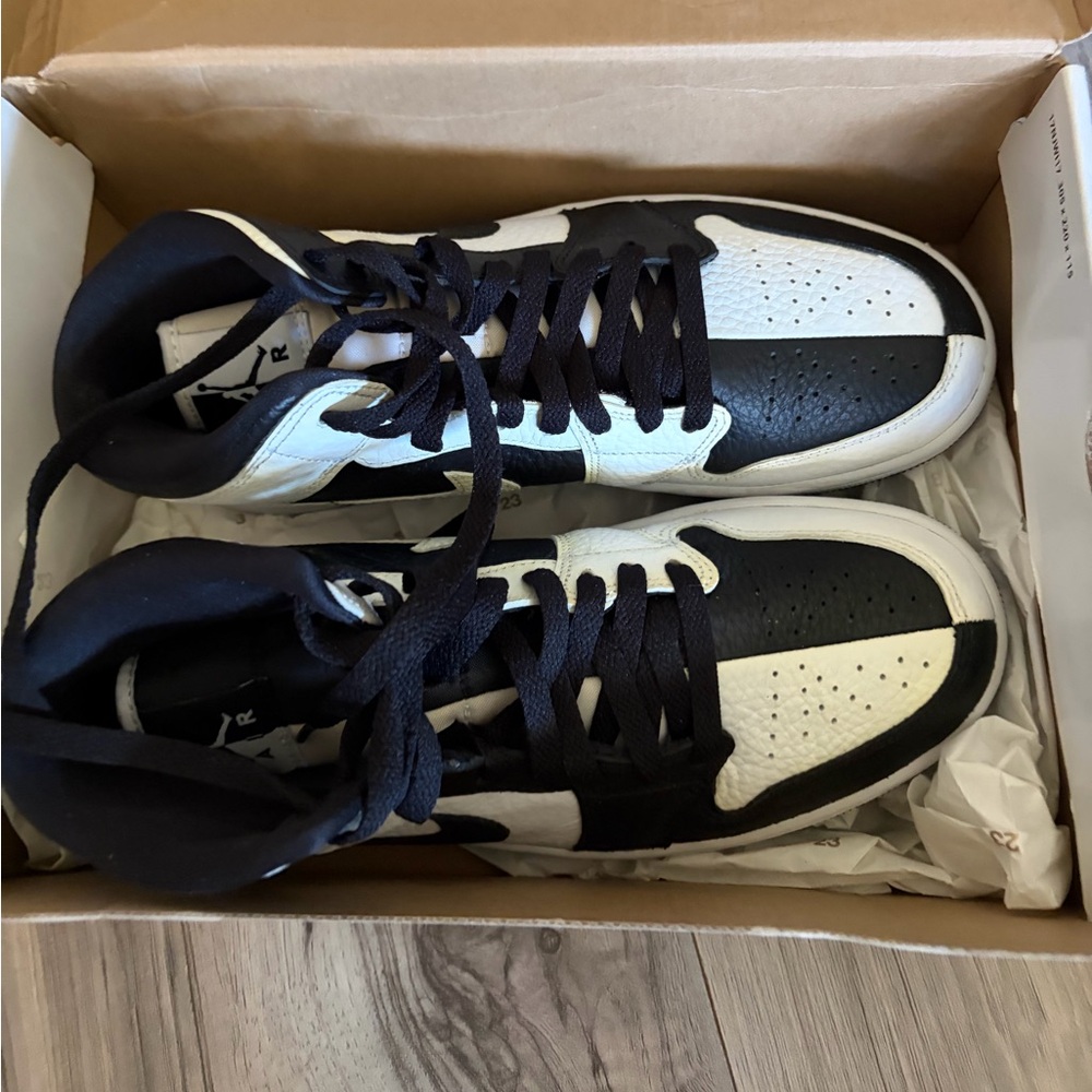 Jordan Classic Black and White Sneakers